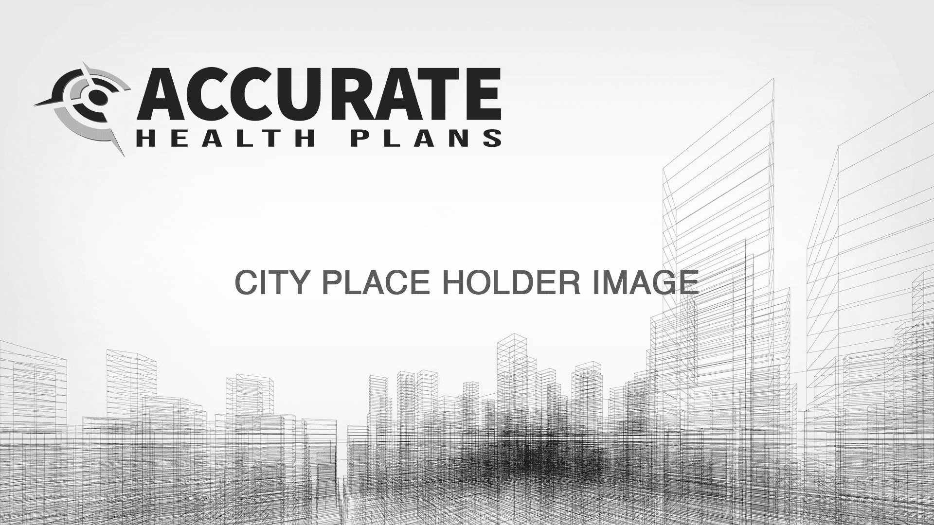 Accurate Health Plans City Image Holder